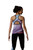 Elite Xpression - Open-Back printed Training Tank Top - Lilac