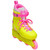 Impala Rollerskates -  Package Deal  15% OFF - Roller Skates, Pads & Socks (Barbie Bright Yellow)