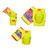 Impala Rollerskates -  Package Deal  - Roller Skates, Pads & Socks (Barbie Bright Yellow)