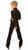 IceDress Ice Skating Thermal Jacket - Todes for Boys(Size CM, Black with Red Line)
