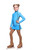 IceDress Figure Skating Jacket - Thermal - Olympus (Blue with Black lamps)