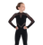 IceDress - Thermal Figure Skating  Overalls - 'Pleiade" (Black)