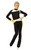 IceDress - Figure Skating Training Overalls  - Skating (Black, Yellow and White)