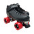 Riedell Quad Roller Skates - Dart- Zebra, Solid Colors (Refurbished)