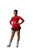 Elite Xpression - Crop Top Red Dress Size : 10-12 10 % OFF