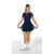 Jerry's Ice Skating Dress - 550 Empiresque Dress (Navy Blue)