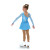 Jerry's Ice Skating Dress - 617 Side Glide Dress - Crystal Blue