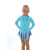 Jerry's Ice Skating Dress - 694 Snow Fleece Dress - Tiffany/Blue