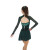 Jerry's Ice Skating Dress - 538 Gathering Glamour Dress - Pine Green