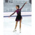 Jerry's Ice Skating Dress - 589 Split Jump Dress - Black/Sangria