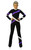 IceDress - Figure Skating Training Overalls  - Quad (Black, Purple and White)