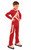 IceDress Figure Skating Outfit - Thermal - IceDress for Boys(Red with White )