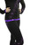 Kami-So Figure Skating Pants -  Crystal Spiral Purple 5th view