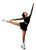 Elite Xpression - Black Crop Top Dress with Mesh Dress (Size M)