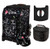 Holiday Deal - Zuca Sport Bag - SK8 Black with Black Seat Cover and Black Lunchbox( Black Frame)