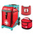 Zuca Sport Bag - First Aid with Gift  Seat Cover and  Lunchbox (Turquoise Frame)