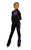 IceDress Figure Skating Jacket -Euler (Black and Purple)