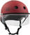 S1 Visor Lifer Helmet - Blood Red Matte w/ Clear Visor