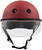 S1 Visor Lifer Helmet - Blood Red Matte w/ Clear Visor
