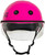 S1 Visor Lifer Helmet - Hot Pink Gloss w/ Clear Visor
