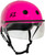 S1 Visor Lifer Helmet - Hot Pink Gloss w/ Clear Visor