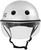 S1 Visor Lifer Helmet - Silver Mirror w/ Clear Visor