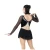 Jerry's Ice Skating Dress - Aurora AA036 Crystal Cocktail Dress - Jet Black