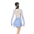 Jerry's Ice Skating Dress - Aurora AA097 Beaux Arts Dress - Wedgwood Blue