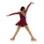 Jerry's Ice Skating Dress - Aurora AA098 Berry Sparkly Dress