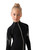 IceDress - Thermal Figure Skating Outfit  - Ritm (Black and Silver)