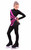 Special Deal - IceDress Figure Skating Dress-Thermal -  Oriental 3 (Black and Fuchsia,Size CXXXS)