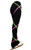 Criss Cross Fleece Ice Skating Pants  Pink/Lime XP511