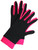 Icedress- Thermal Figure Skating Gloves (Black & Raspberry)