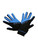 Icedress - Two Color Thermal Figure Skating Gloves "IceDress-Sport" (Black and Blue) 2nd view