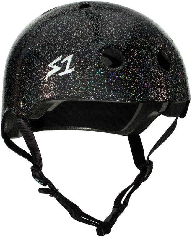 S1 Lifer Helmet - Black Gloss Glitter