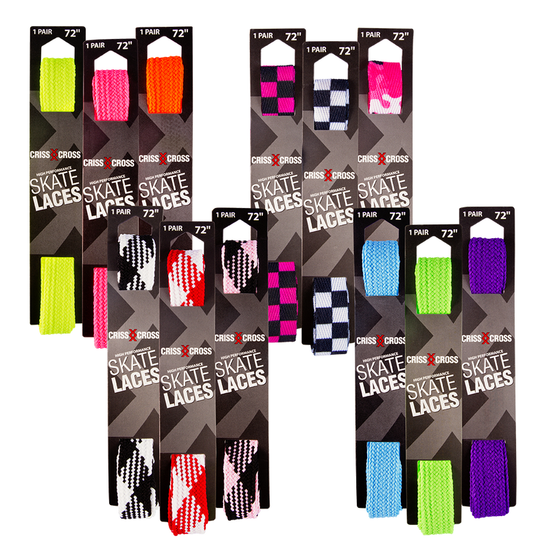 Riedell Criss Cross Laces - Fat (3/4" Width)