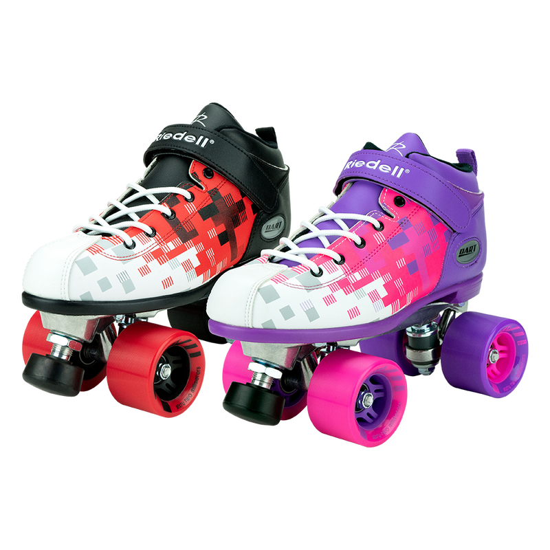 Riedell Dart Pixel Roller Skate Set