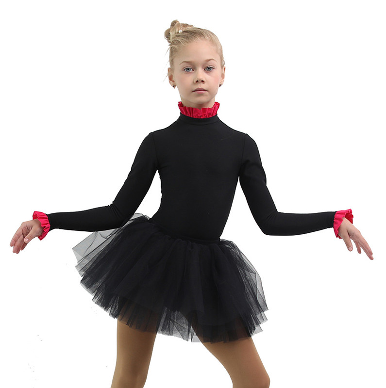 IceDress - Thermal Body (Black with Red Flounce)