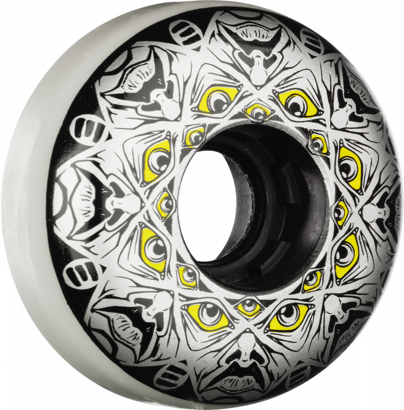 Eulogy Inline Roller Skate Wheels - Adbiel Golberg 55mm 90A (4pk)