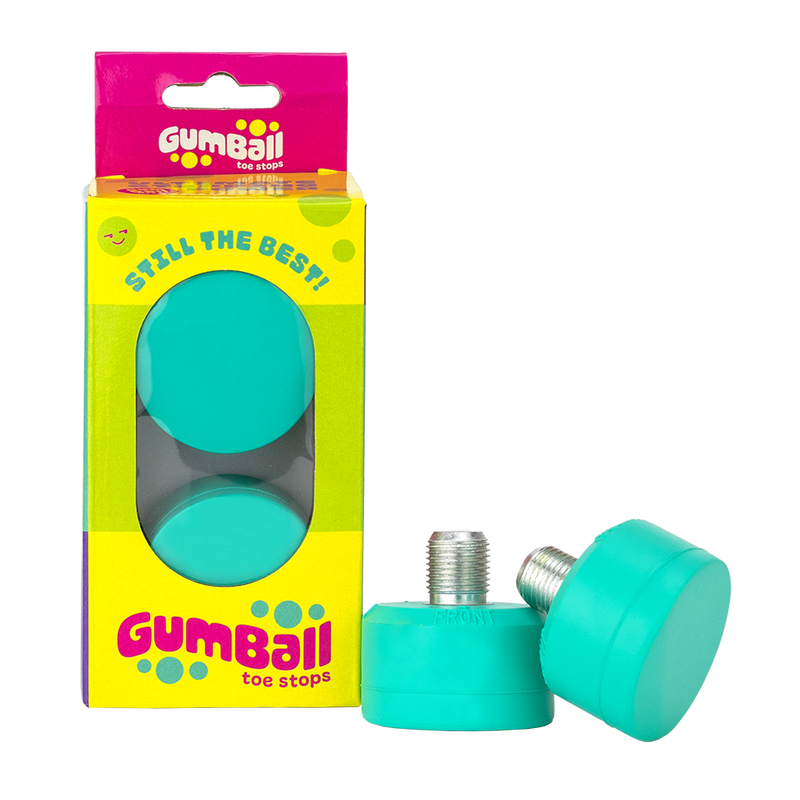 Moxi Gumball Roller Skate Toe Stops (Mint 83A, Short Stem)