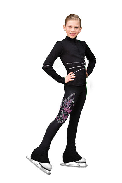ChloeNoel P86 Crystal Vintage Figure Skating Pants