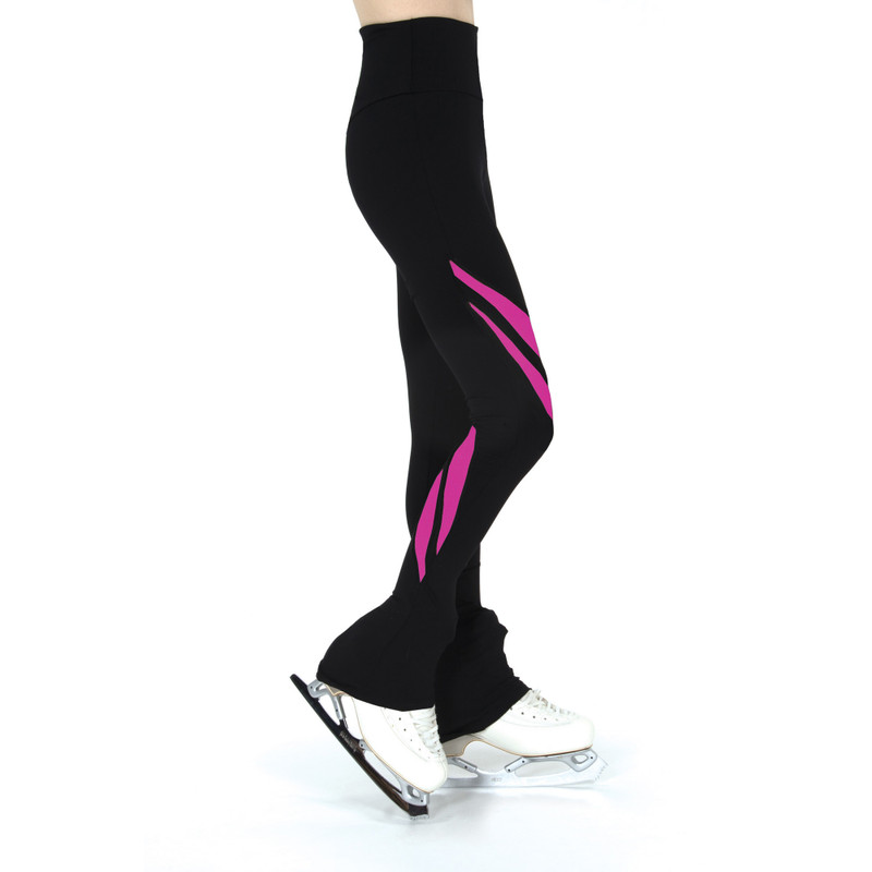 Jerry's S106 Supplex Flex Ice Skating Leggings Paradise Pink