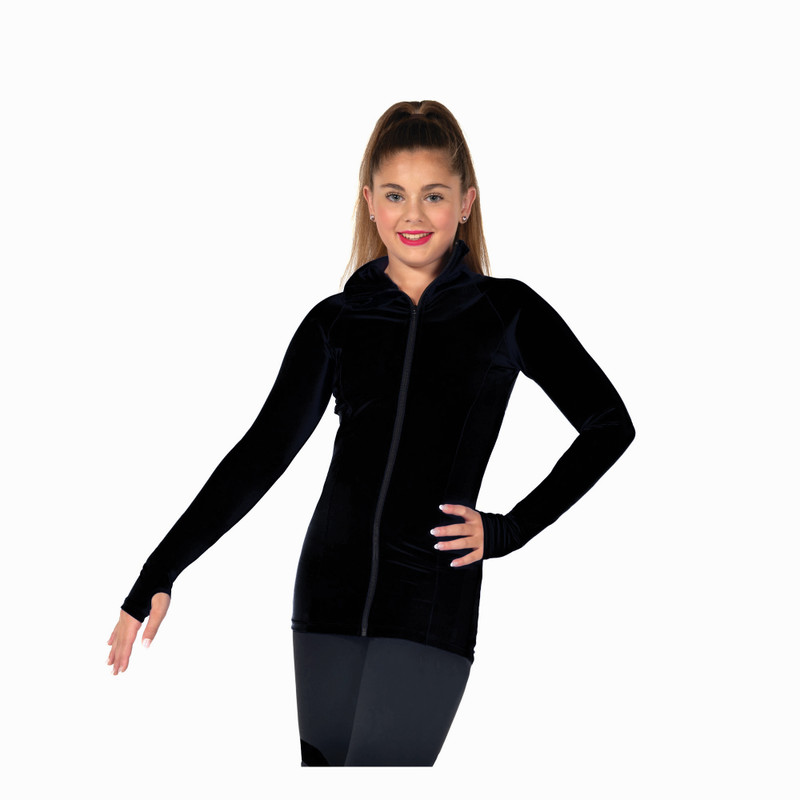 Jerry's S206 Supplex Extend Ice Skating Jacket - Black