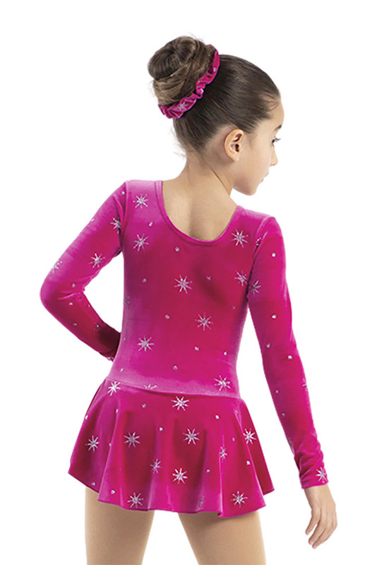 Mondor Born to Skate Glitter Figure Skating Dress 2723 - North Star