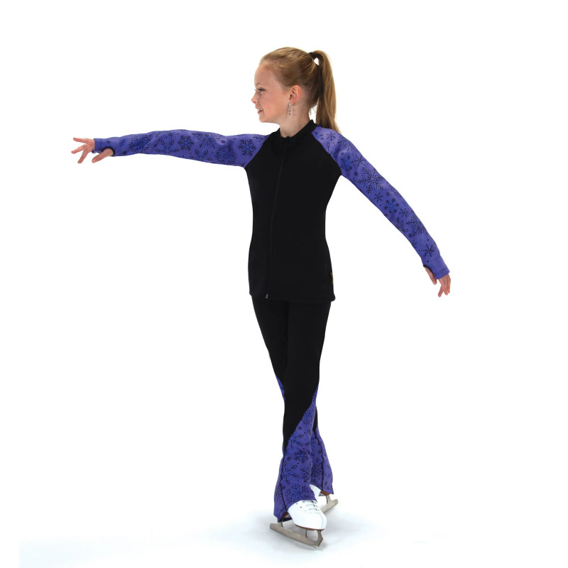 Jerry's S123 Snow Fleece Inset Leggings - Purple