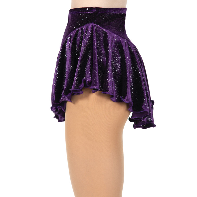 Jerry's 311 Twinkle Velvet Skirt - Deep Purple