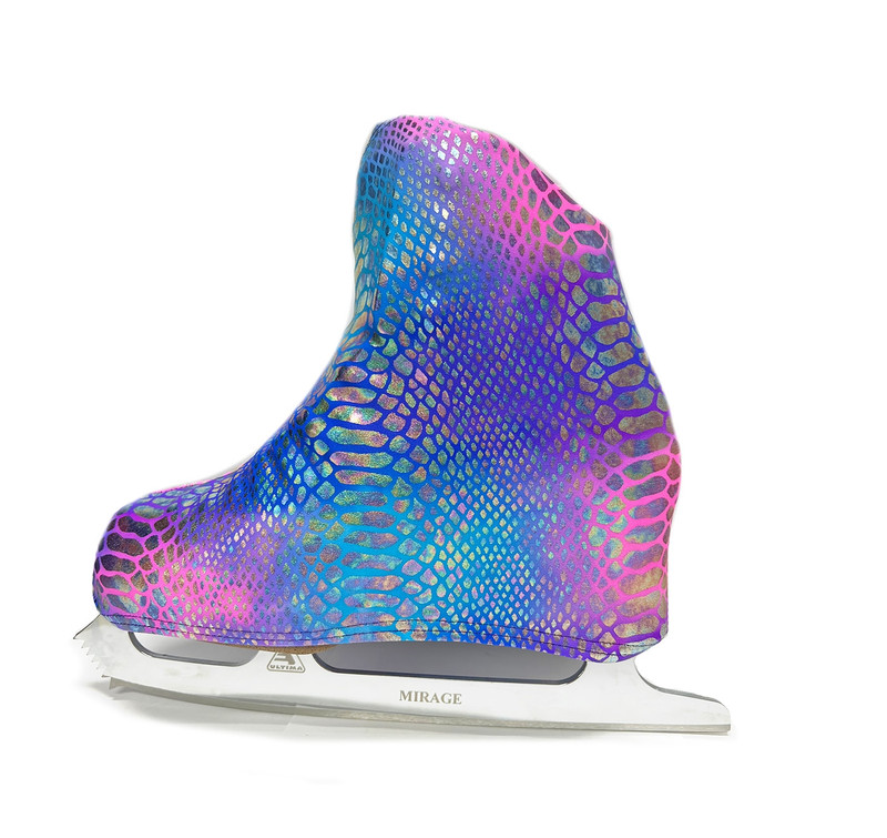 Metalic Ice Skating Boot Covers by Kami-So