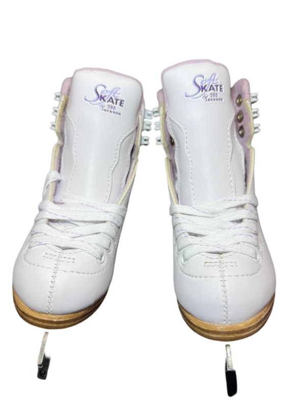 Jackson Ice Skates Classic Softskate 380 Girls Size 12 (Used, Purple)