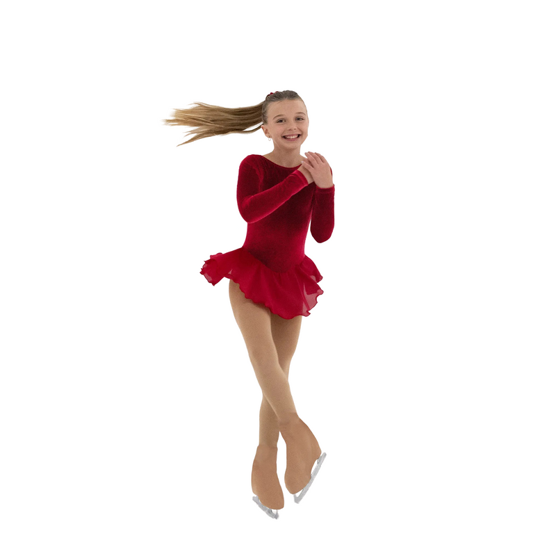 Jerry's Ice Skating Dress - 688 Skatesong Dress - Red