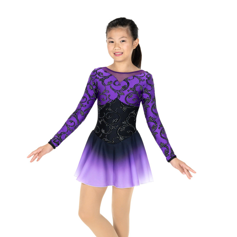 Jerry's Ice Skating Dress - 638 Night Violets Dress
